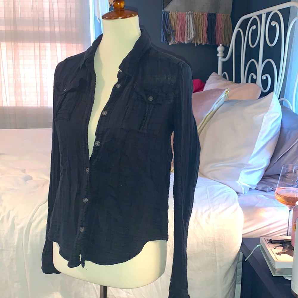 Free People Button Down